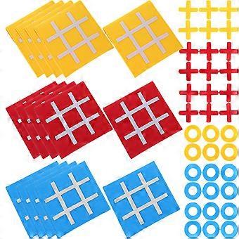 15pcs Kids Ticktacktoe Game Toys Kids Ticktacktoe Board Interactive Game Intelligent Toy