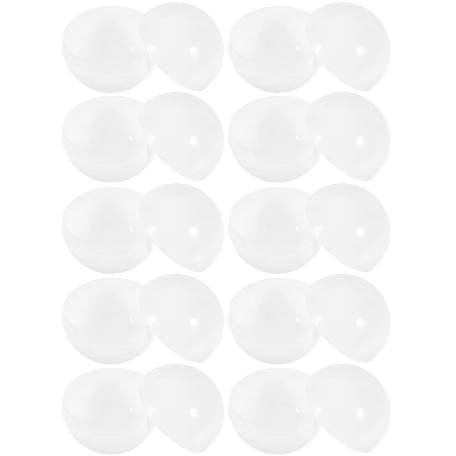 Empty Balls Capsules Plastic Storage Containers for Vending Machines 50Pcs
