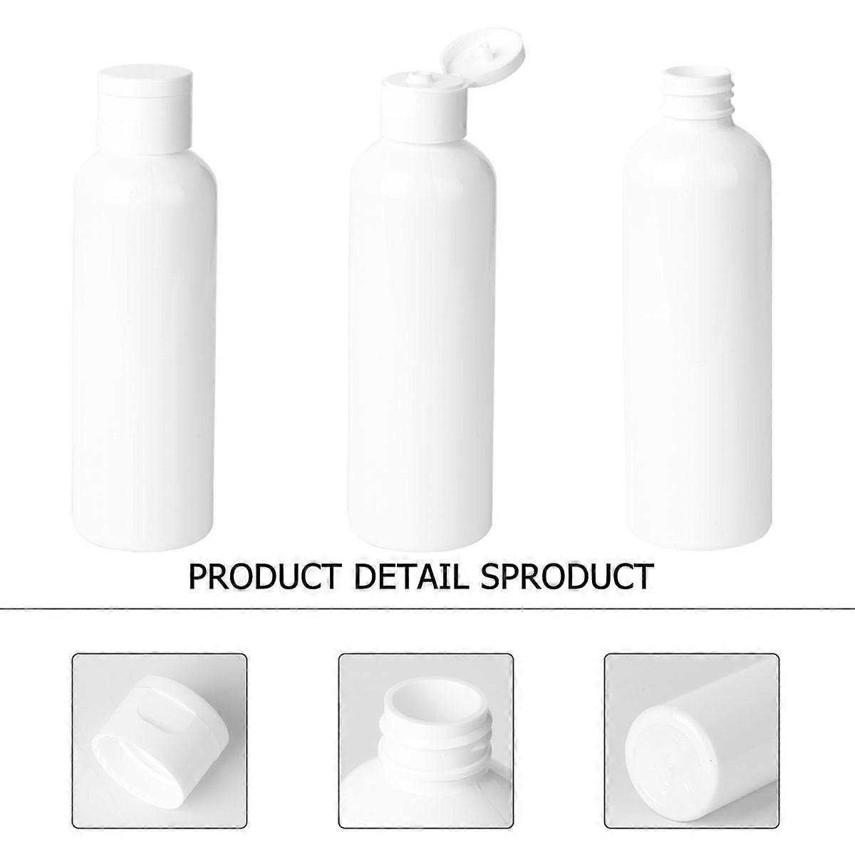 Empty Bottle Sub Simple Plastic Storage Bottles for Cosmetics 5Pcs