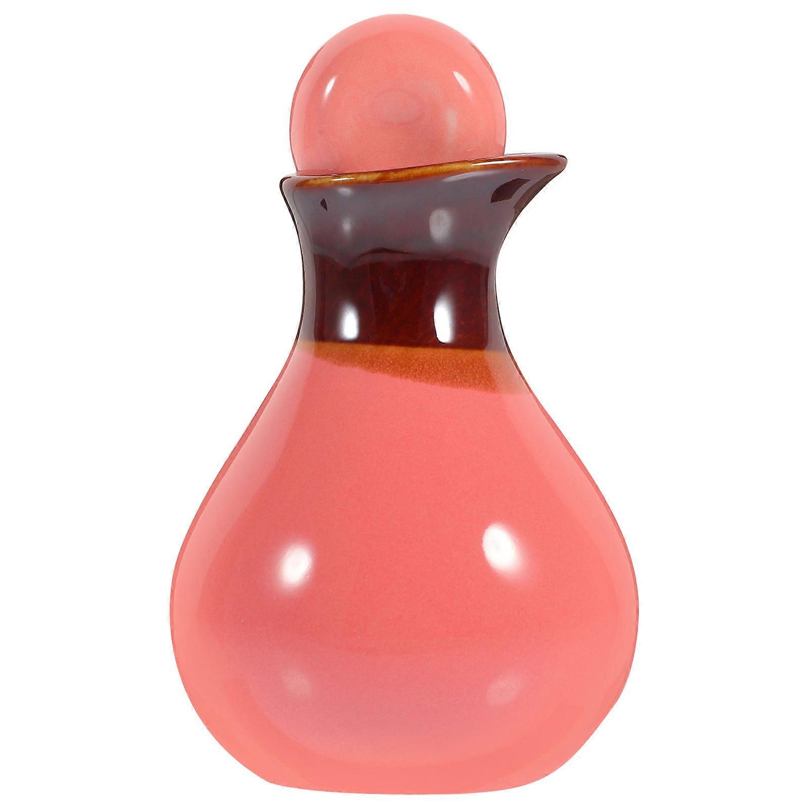 Refillable Essential Oil Bottle Ceramic Holder for Storage Use 1Set