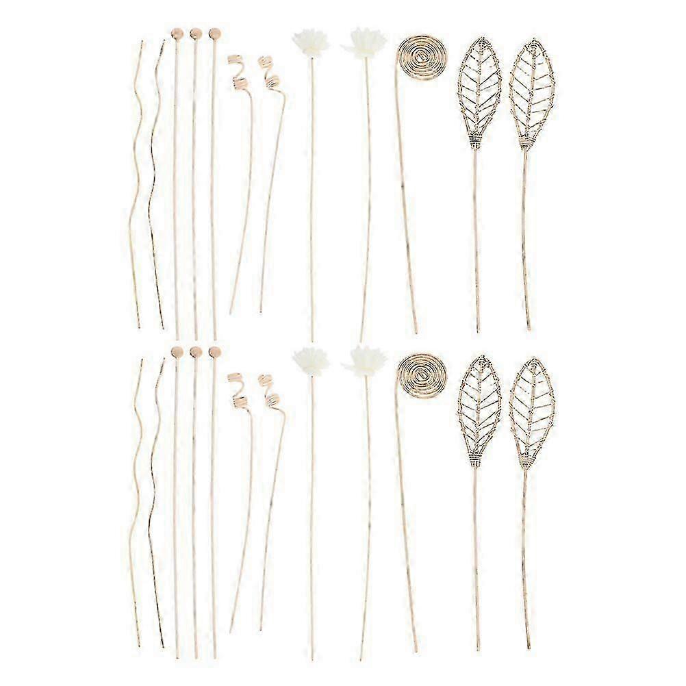 Diffuser Sticks Rattan Aromatherapy Reed Diffuser Sticks for Home 24Pcs