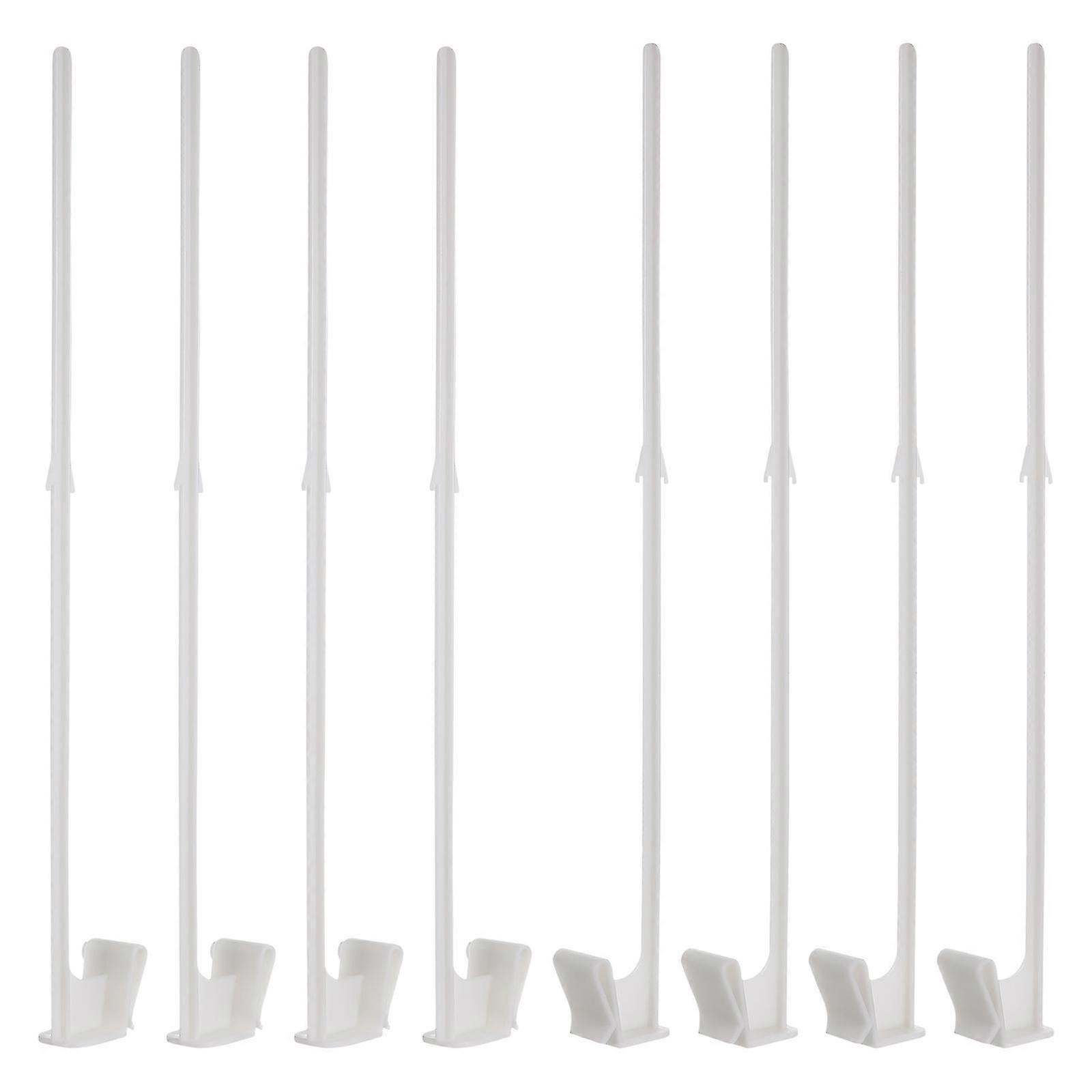 12Pcs Plastic Car Window Flag Holders for Vehicle Window Flags