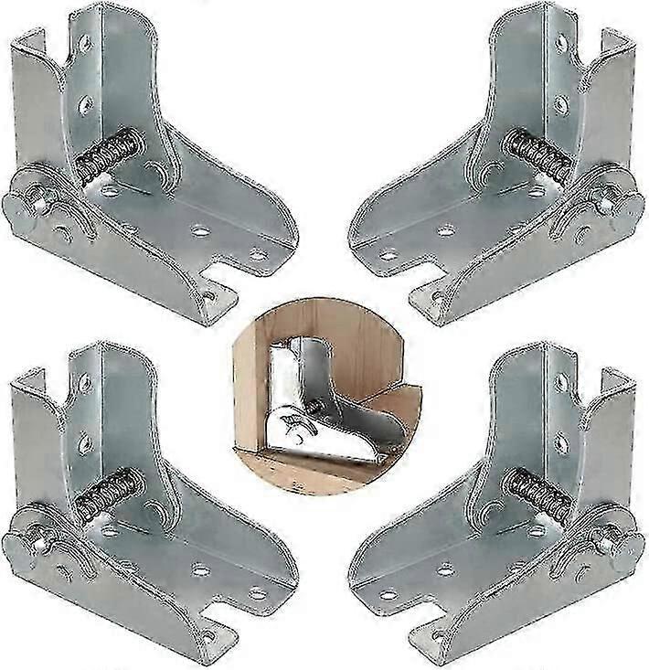 (4-Pack) Self-Locking Folding Table Legs & Frame