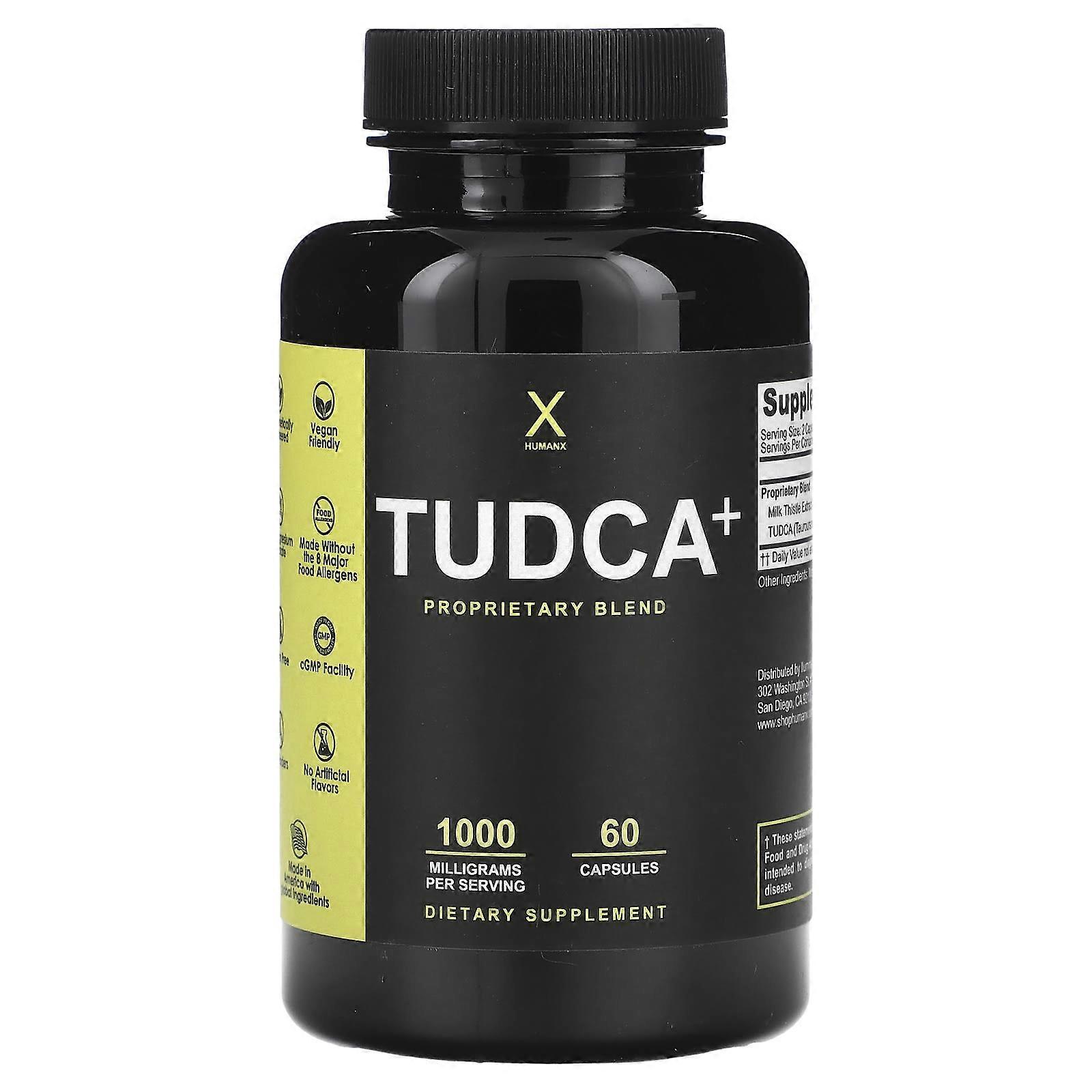 Humanx, Tudca+, 60 kapsułek
