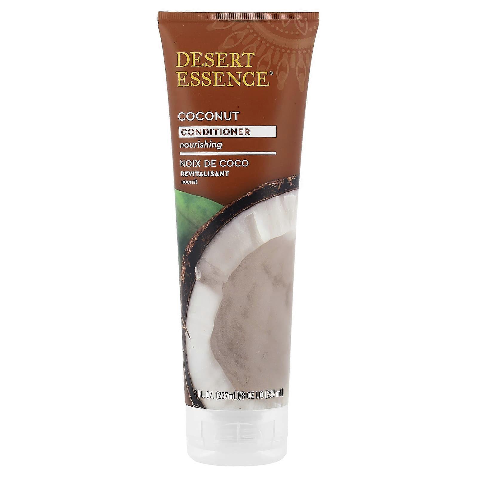 Desert Essence, Conditioner, Coconut, 8 fl oz (237 ml), 2-Pack