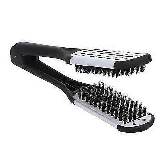 Haar Glätten Kammbürste Eber Borste Beheizte Eisenbürste für Haare