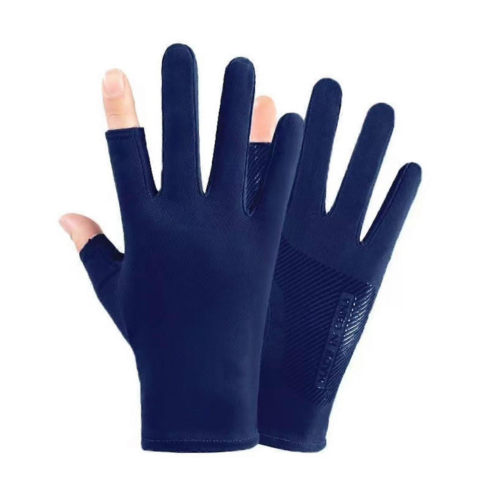 Thin Palm Anti-Slip Summer Gloves, UV Blocking Design