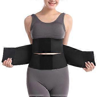 S-3XL Adjustable Postpartum Waist Trainer Belt, Breathable Three-Section Design for Core Stability, Back Pain Relief & Belly Control