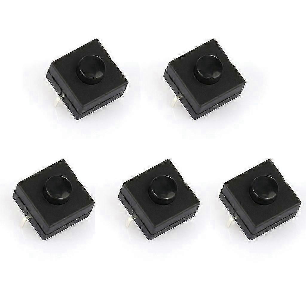 5pcs Durable Mini Push Button Switch for Flashlight Lamp - Multi Types Environmental Protection Latch Switch LD