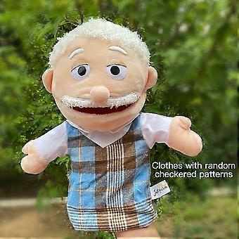 Soft Plush Hand Puppet Toy, Parent-Child Interactive Play Doll for School Storytelling and Holiday Gifts