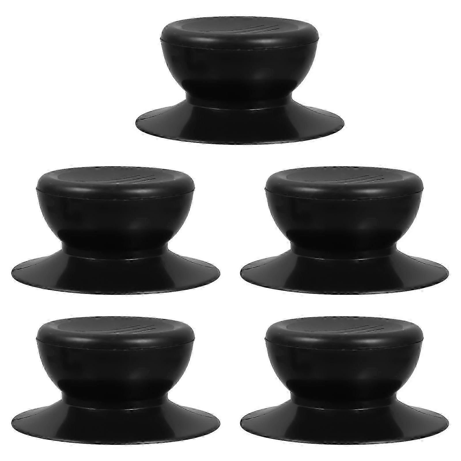5 Set Universal Pot Lid Knobs Replacement Knobs Anti-Scald Pot Lid Knobs Multi-Functional Handle Knobs compatible with Cookware Pot Lid Knobs