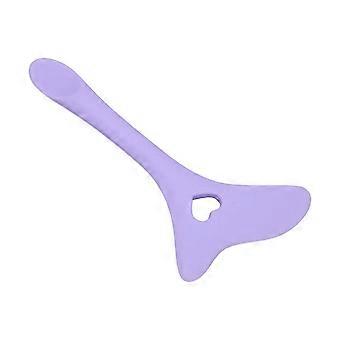Winged Eyeliner Tool and Reusable Silicone Guide for Precise Makeup, Travel-Friendly Purple