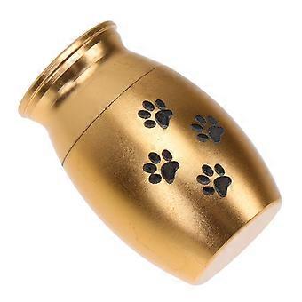 Stainless Steel Pet Ash Jar Memorial Urn for Storage