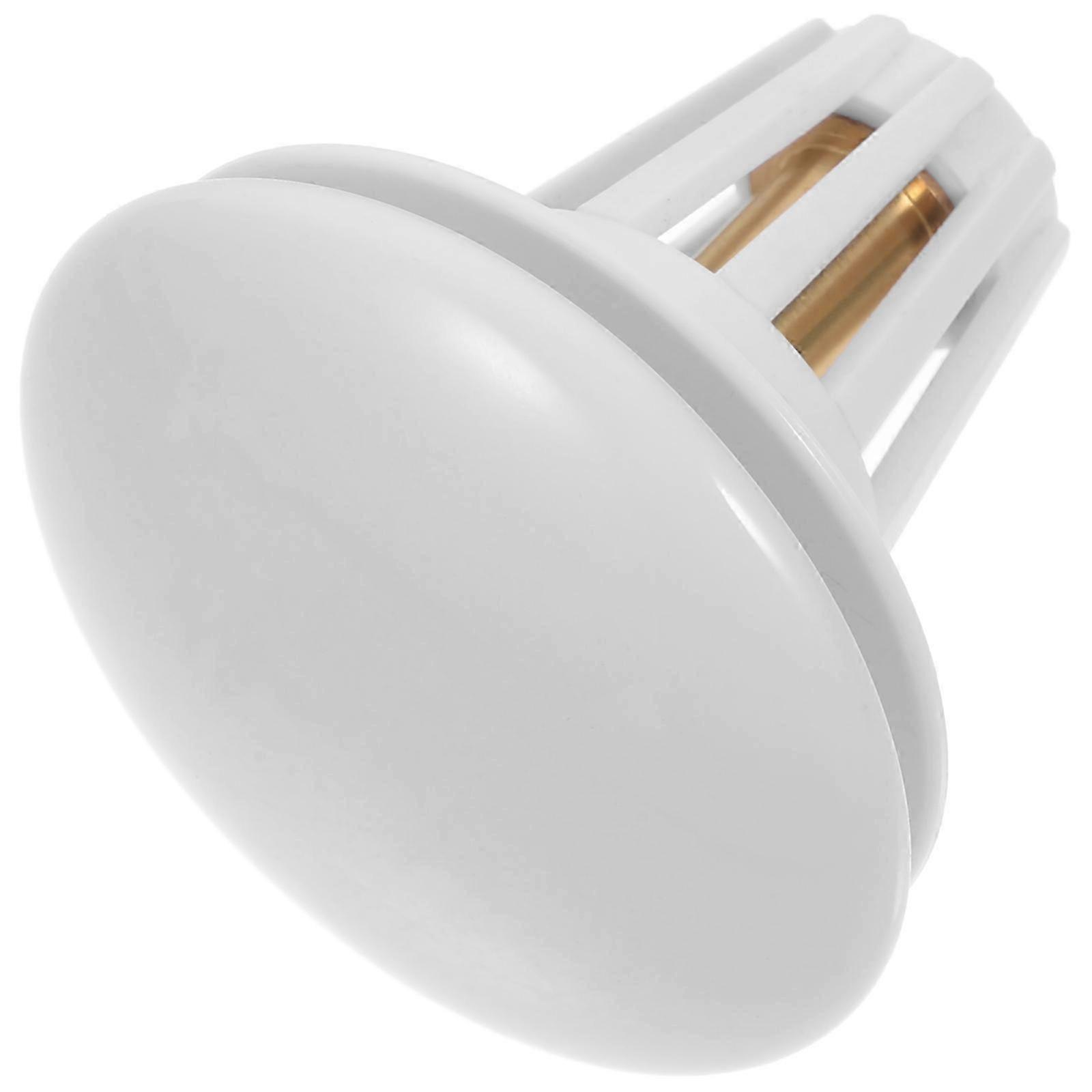 Ceramic Sink Drain Plug Push Type Water Stopper compatible with Bathroom Use
