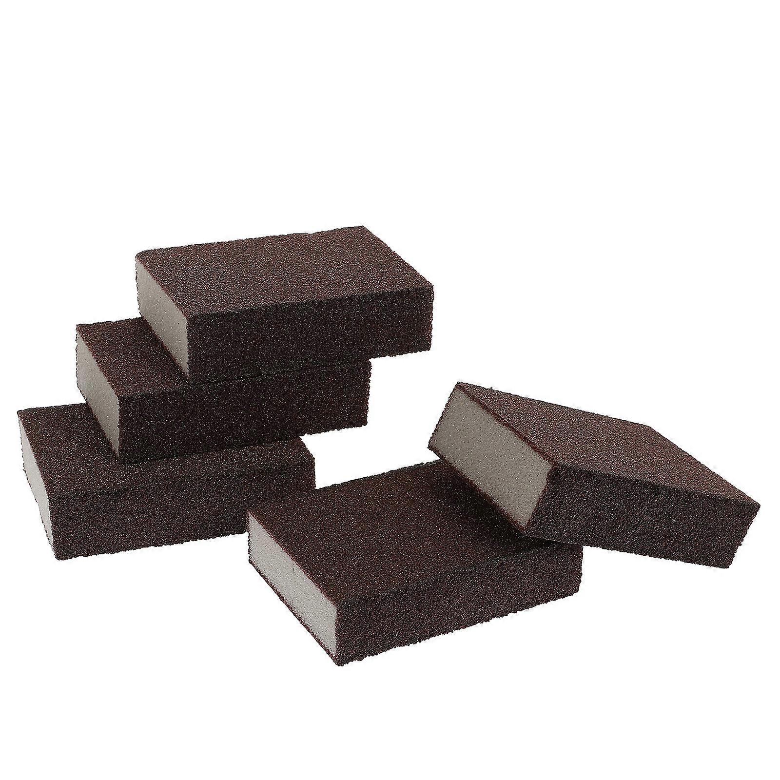 5pcs Dish Sponge Multi-function Wok Sponge Kitchen Dish Sponge Household Scrub Sponge
