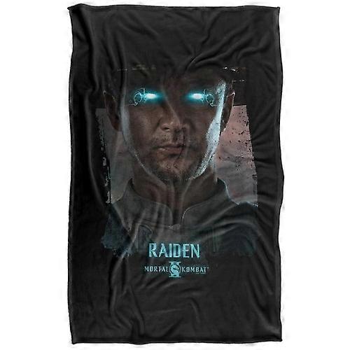 Mortal Kombat 2 Raiden Portrait Soft Touch Blanket