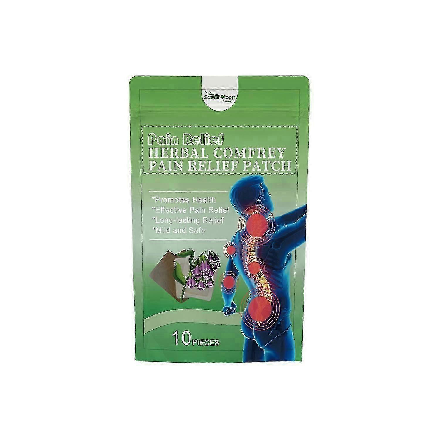 Herbal Comfrey Body Care Patch Peppermint & Ginger Extract Muscle & Joint Relief