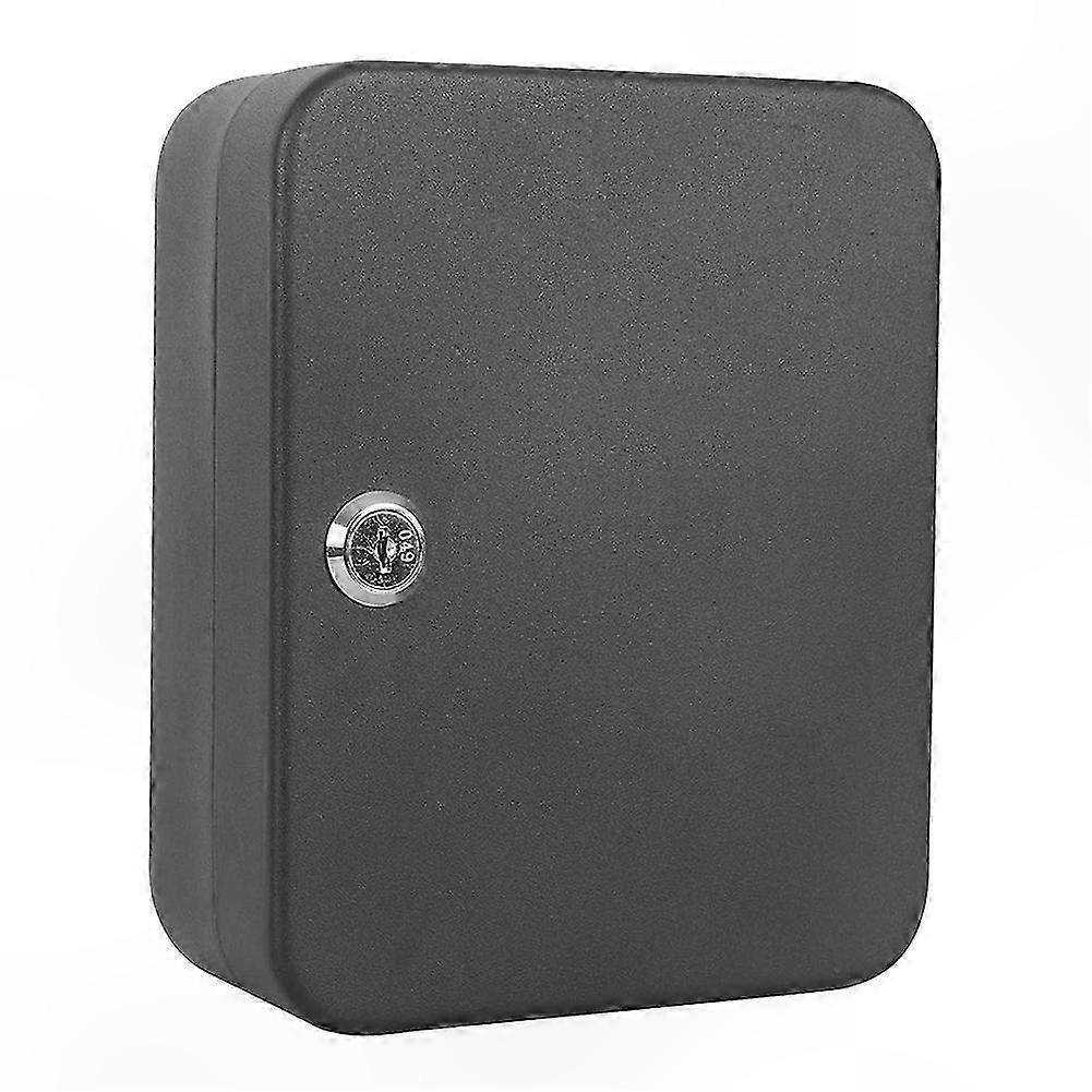 Combination Key Cabinet Wall Mounted 20 Key Hooks Locking Security Box