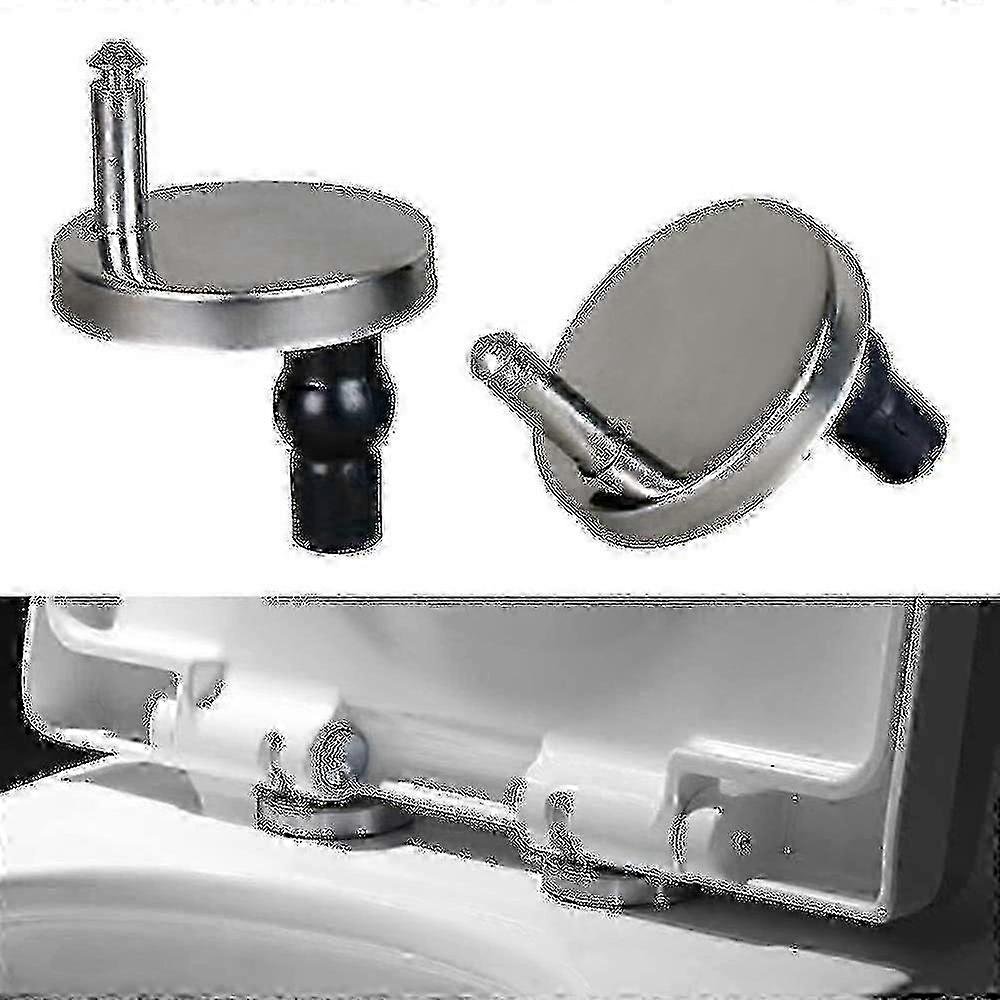 Universal Compatible Toilet Seat Hinge Fixings Replacement Easy Installation