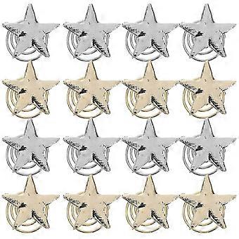 20pcs Star Shape Spiral Hairpins Bridal Hair Clips Hair Accessories for Women
