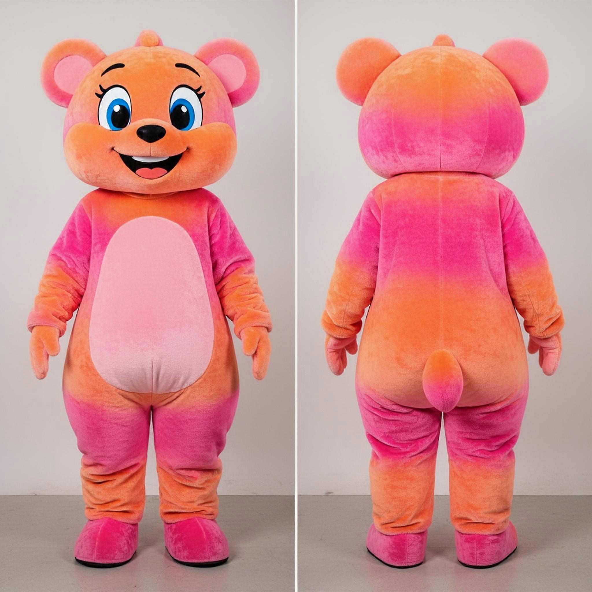 MASTICOT Vibrant Pink Citrus Orange Mascot