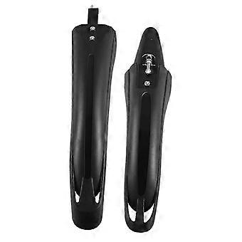 Verstelbare spatbordenset voor mountainbikes met waterdichte bescherming, voor- en achterspatborden voor fietsen met een wielmaat van 24-26 inch.