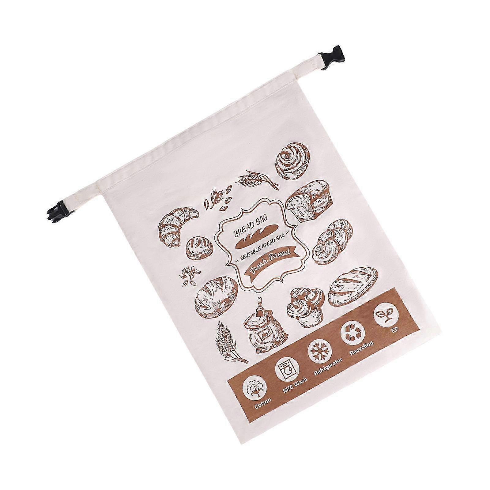 Reusable Cotton TPU Bread Storage Bag