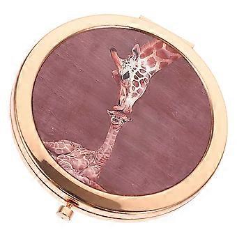 Aesthetic Mirror Portable Makeup Mirror for Travel 4Pcs Foldable Pocket