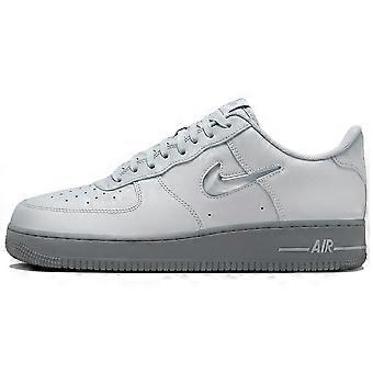 Nike Air Force 1 JEWEL Lave Skateboardsko i Lær for Herrer, Grå HM0621-001