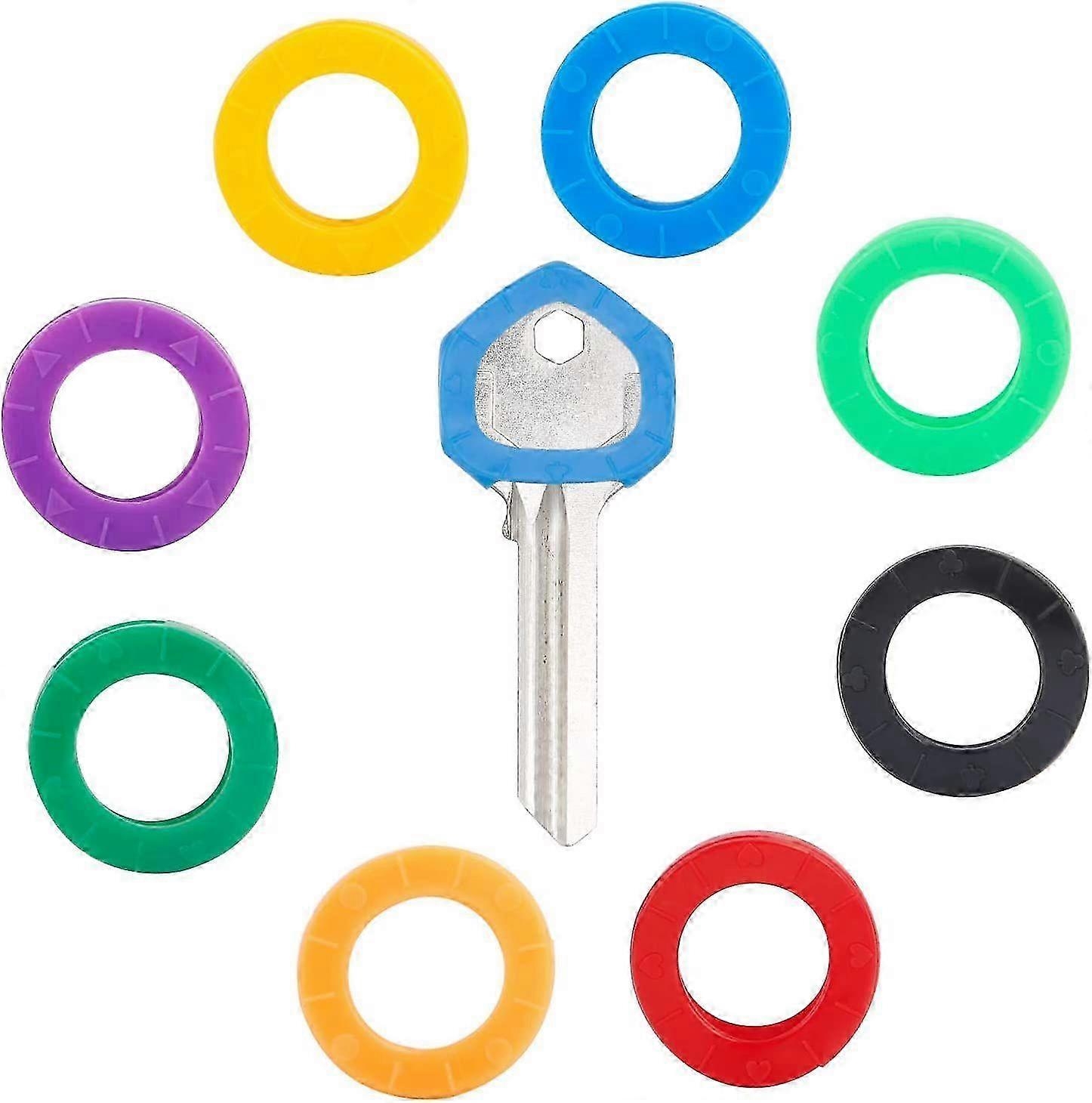 Flexible 8-Colour Key Sleeve Pack