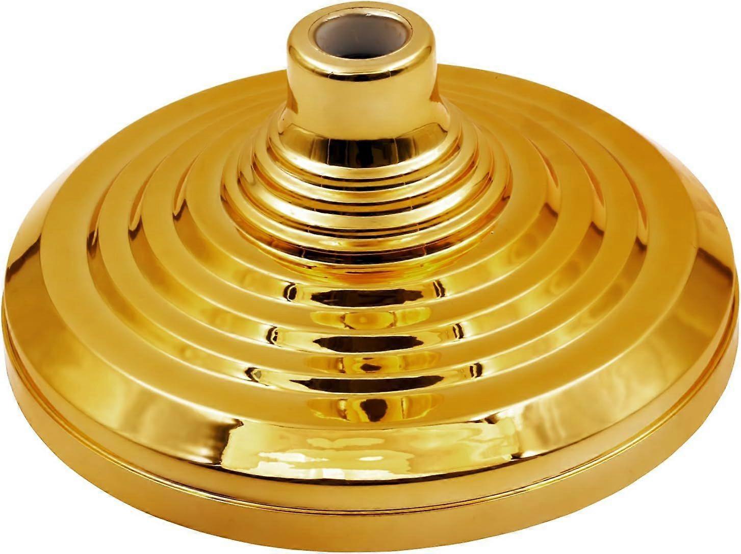 Floor Stand Base For Indoor Flagpoles, Compatible (4pcs, gold)