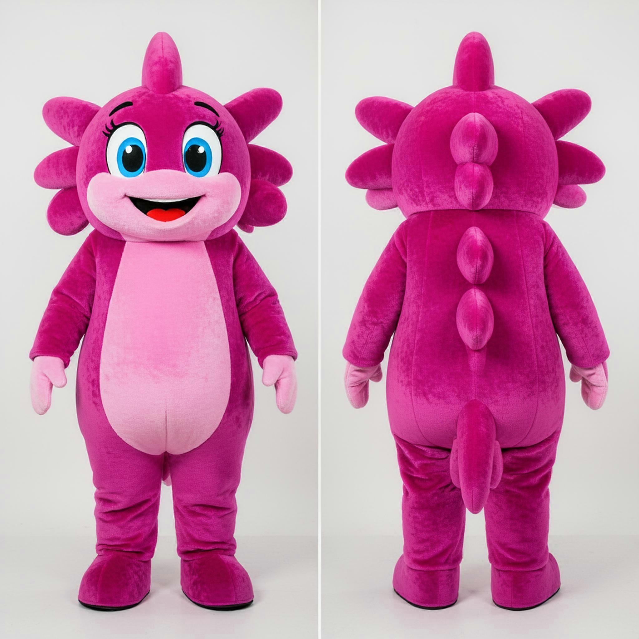 MASTICOT Magenta Rounded Ray Mascot