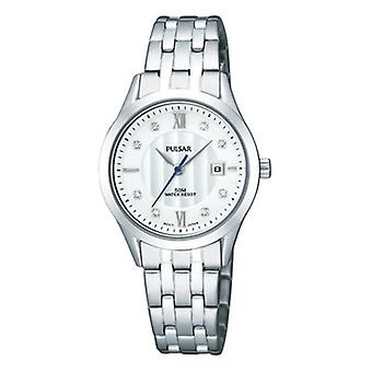 Pulsar cambridge Quartz Analog Woman Watch with PXT753X1 Stainless Steel Bracelet