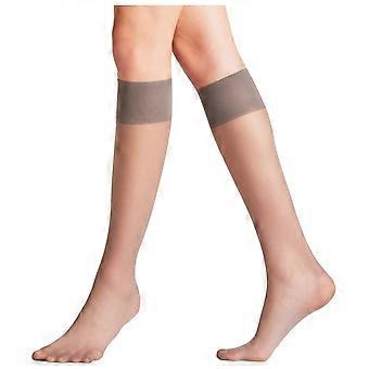 Falke Pure Matt 20 Denier Knee High Socks - Iron Grey