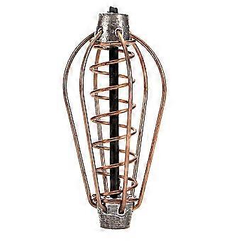 Fishing Feeder Lure Bait Cage Portable Spray Paint Spring Basket Fishing Tackle Accessory@aa