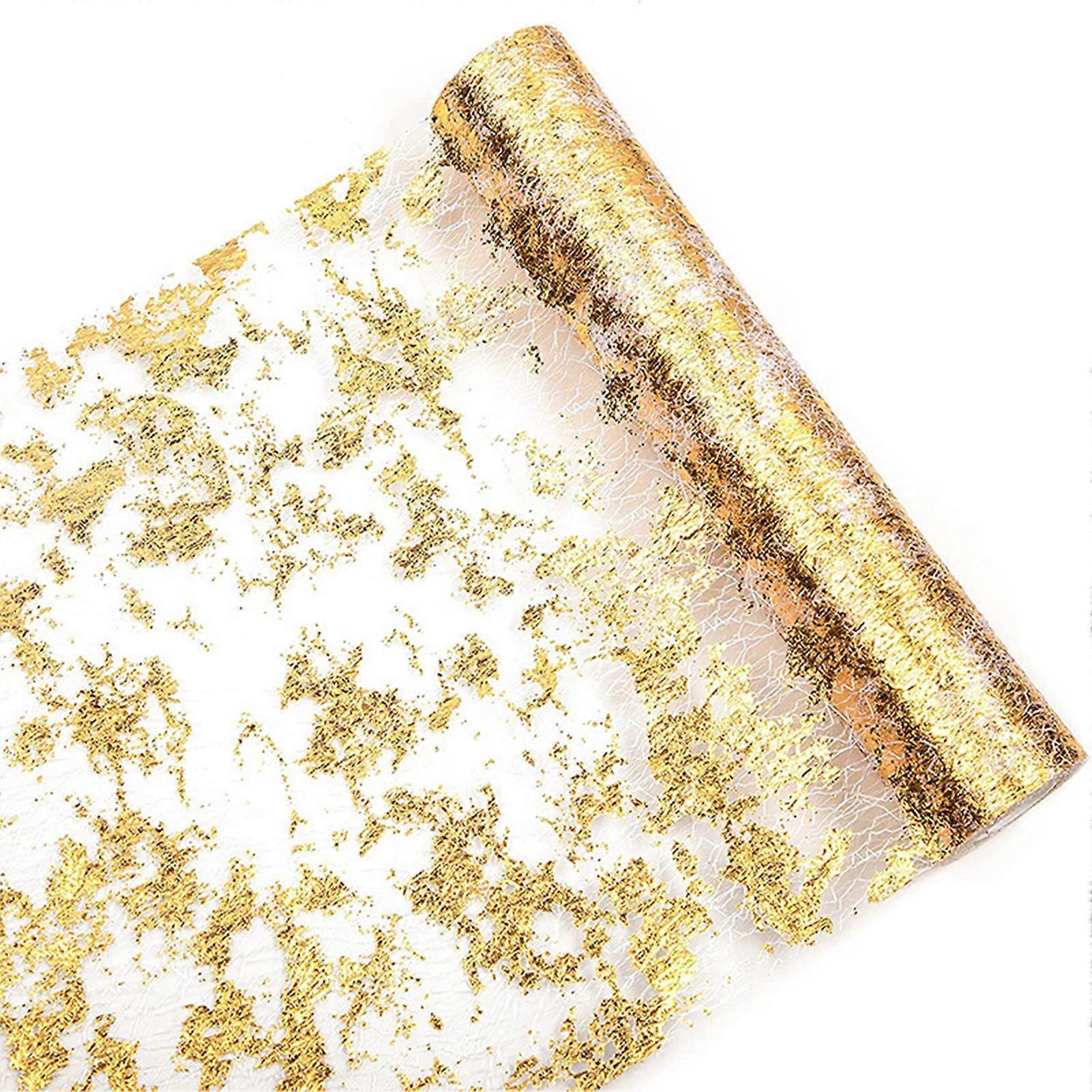 Sparkle Metallic Table Runners Unique Design Reception Table Centerpiece Decor