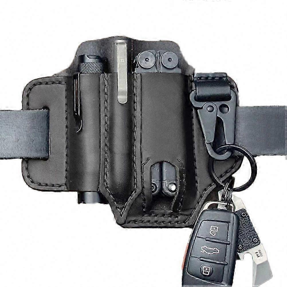 Compact Cowhide Leather Belt Loop