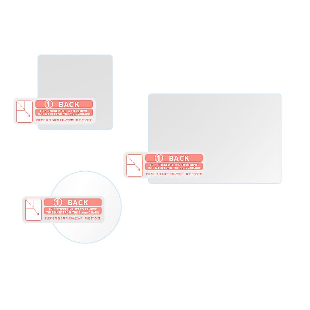 1 Set Lens ScreenMotion Camera Protective Film 9H Security Screen Protector