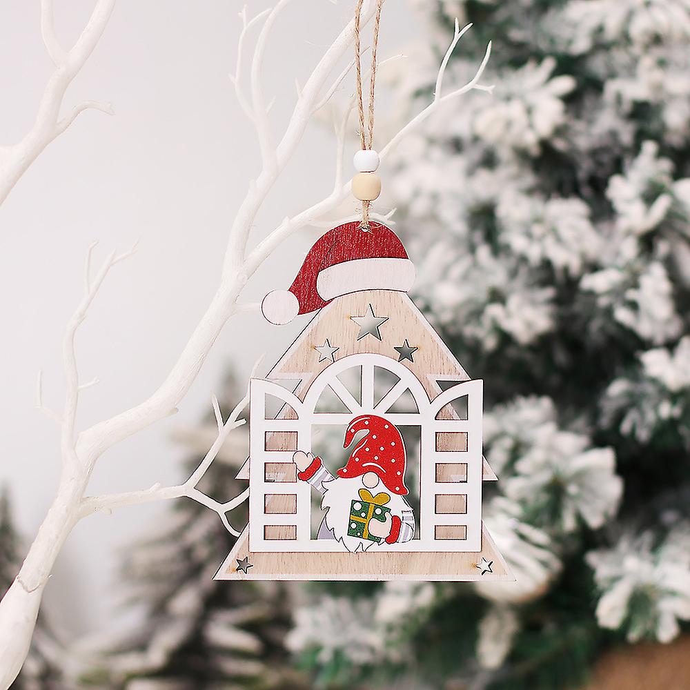 Weihnachtsbaumbehänge Holzanhänger