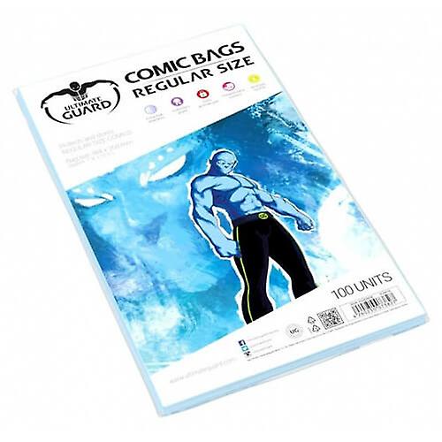 Ultimate Guard Comic 透明聚丙烯袋 100 包档案安全存储