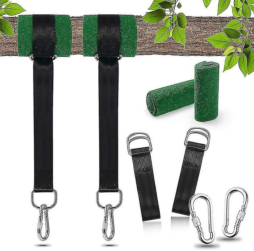 Tree Swing Hanging Straps - Ultra Strong 1.5m/5ft Hammock Strap Holds 2200 Lbs Straps Lh-1