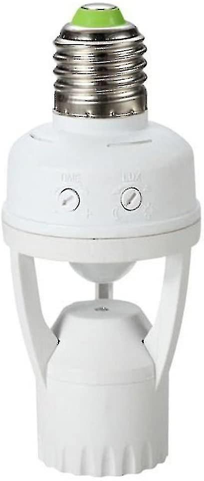 Bulb Holder With Motion Detector Security Detection E27 60w Motion Sensor