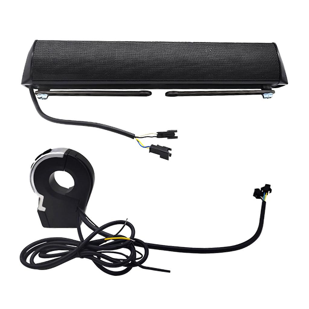 Bluetooth-compatible Motorcycle Stereo Speakers Handlebar Mount MP3 Music Player