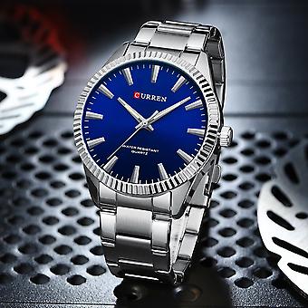 Orologio CURREN 8360 da uomo, cronografo multifunzione alla moda, orologio al quarzo da uomo, orologio da polso di lusso con cinturino in acciaio, impermeabile