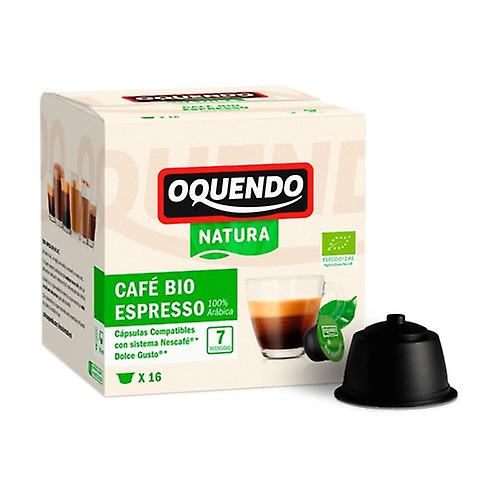 Organic Dolce Gusto espresso coffee 16 capsules