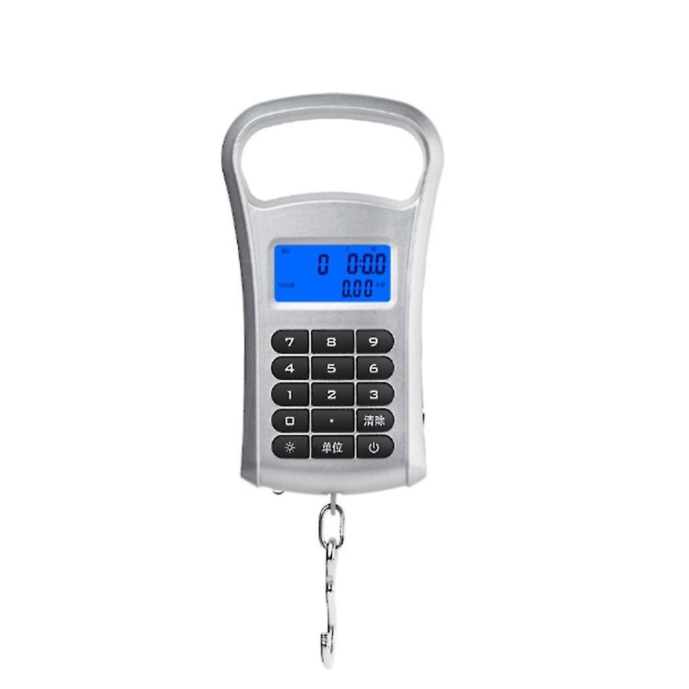 Scale Digital Scale With Ruler Luggage Weighing Scale Digital Fishing Scale Kitchen Food Scale