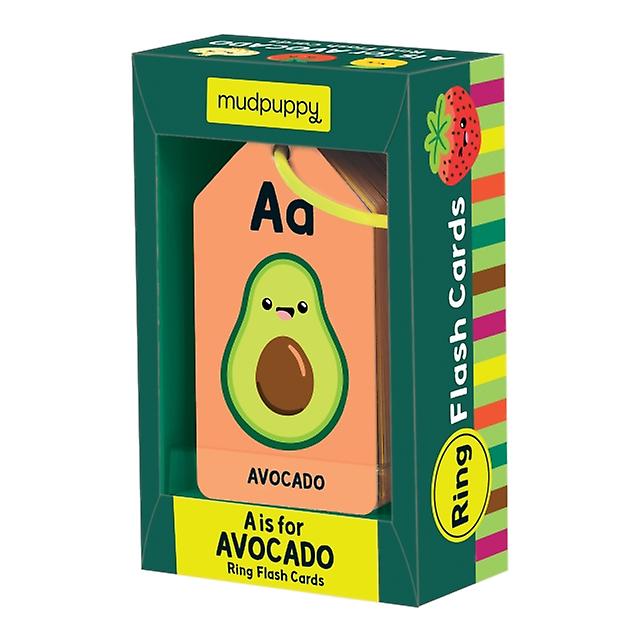 Is For Avocado Ring Flash Cards - Mudpuppy