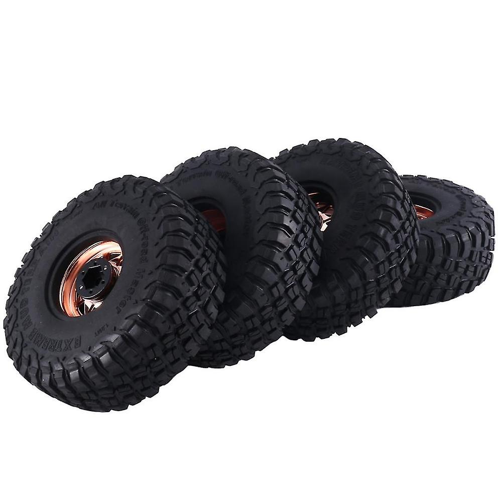 KEEDA Jantes Beadlock 2.2 En Aluminium Pour RC Crawler 1/10 – Compatible SCX10, TRX4, RR10, Gen8 – Déport Négatif -10 Mm