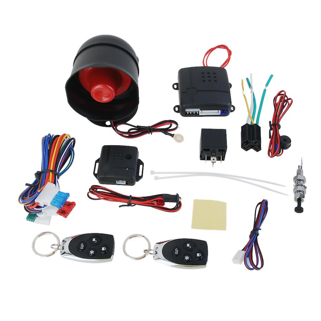 Universial Car Vehicle Alarm Protection Security System Keyless Siren