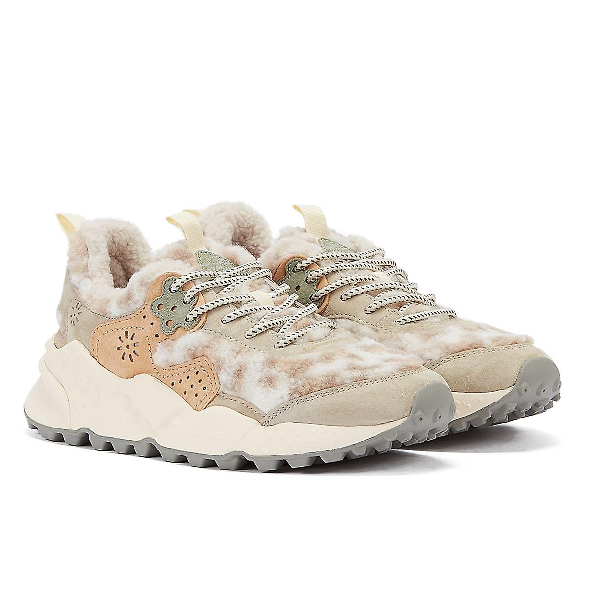 Flower Mountain Kotetsu Women's Leopard/Grey Trainers